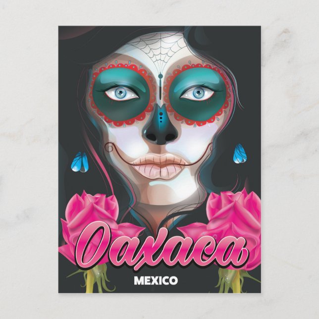 Oaxaca Mexico Postkarte (Vorderseite)