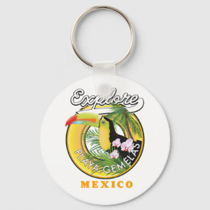Oaxaca Mexico Reiselogo Schlüsselanhänger