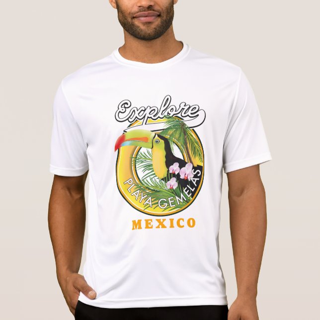 Oaxaca Mexique logo Voyage T-Shirt (Devant)