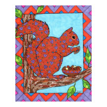 Oaxacan-Eichhörnchen mit gemischten Schalenfrüchte
