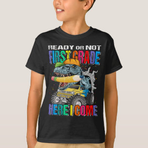 Ob in der ersten Klasse, hier komme ich zum Monste T-Shirt