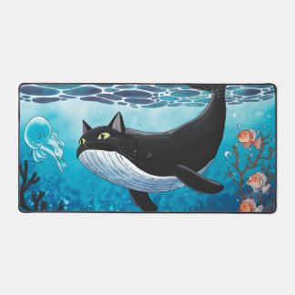 ob Katze im Ozean XD bleibe werden kann Schreibtischunterlage