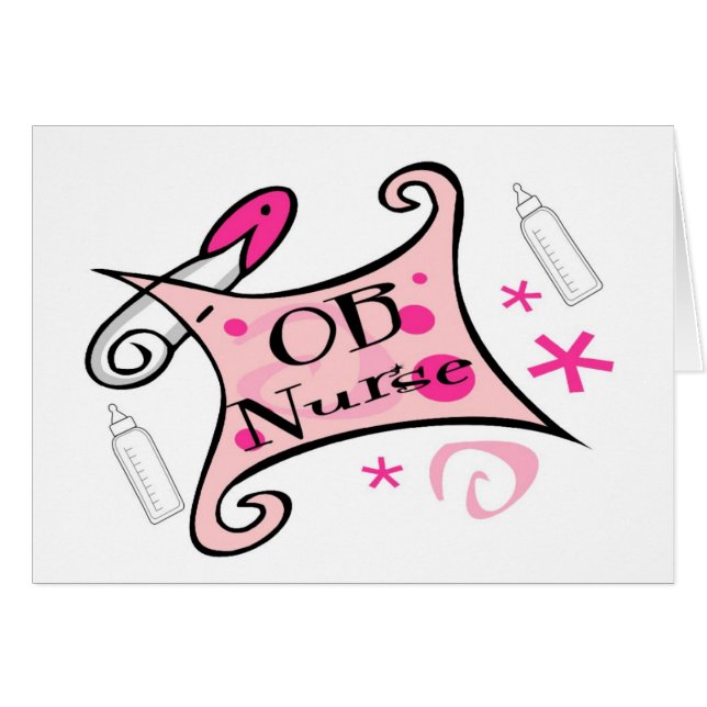 OB Krankenschwester (Geburtshilfe) Krankenpflege (Vorderseite (Horizontal))