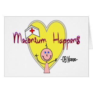 OB Krankenschwester "Meconium geschieht"