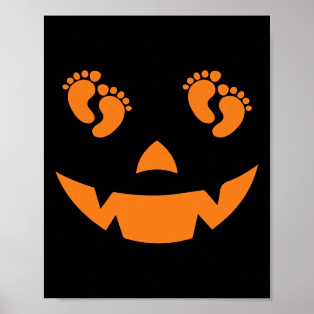 OB Nurse Delivery Labour Halloween Poster (Vorne)