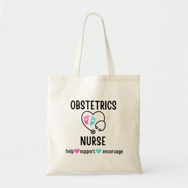 OB Nurse Gift Obstetrics Nurse Obstetric Nurse Tragetasche (Vorne)