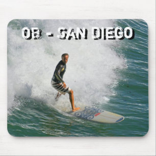 OB - San Diego MAUSUNTERLAGE Mousepad