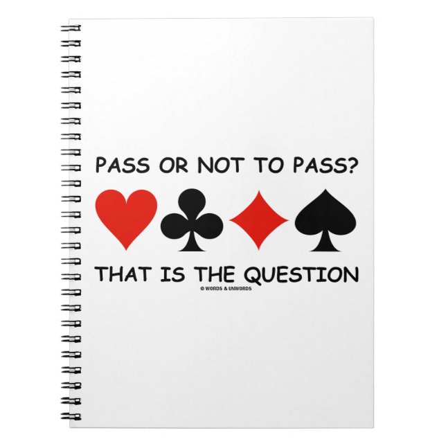 Ob Sie das passieren wollen oder nicht, das ist di Notizblock (Vorderseite)