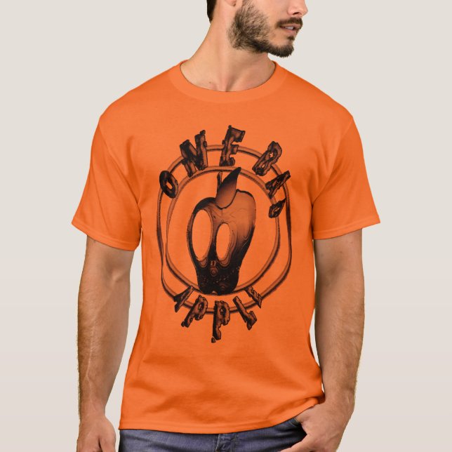 OBA 15. anniversery T - Shirt in der Orange (Vorderseite)