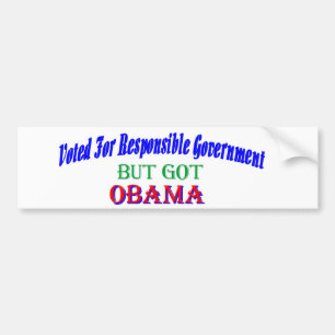 OBAMA3 AUTOAUFKLEBER