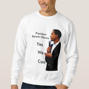 obama5, PresidentBarack Obama ja können wir, Sweatshirt