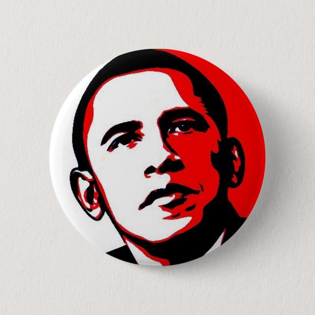 Obama 08 button (Vorderseite)