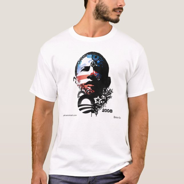 Obama 08 T-Shirt (Vorderseite)