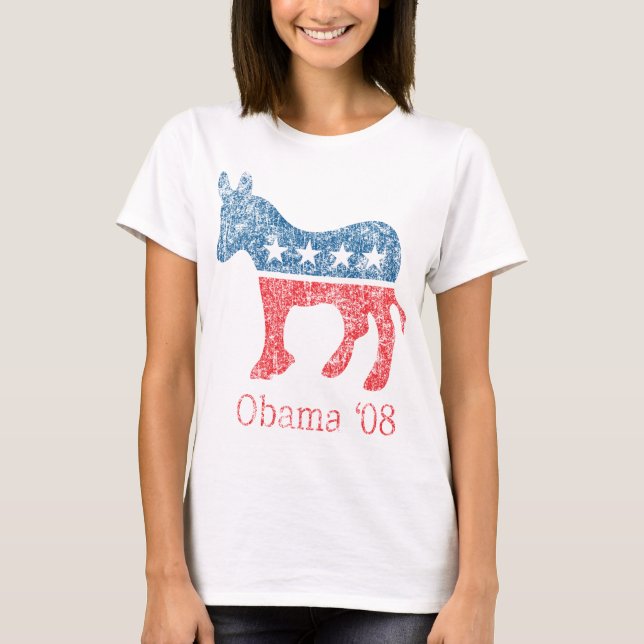 Obama '08 T-Shirt (Vorderseite)