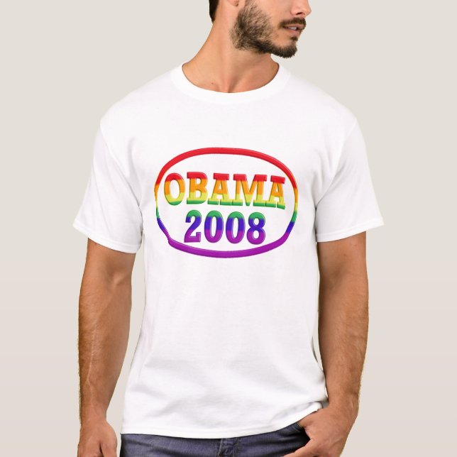 OBAMA 2008 T-Shirt (Vorderseite)