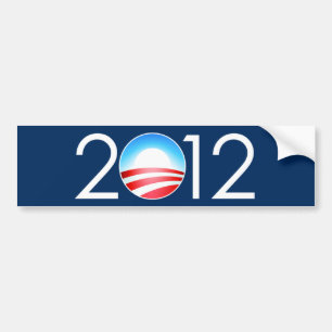 Obama 2012 autoaufkleber