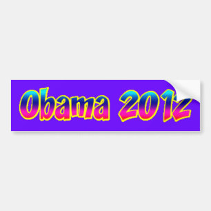 Obama 2012 autoaufkleber