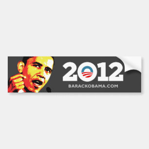Obama 2012 autoaufkleber