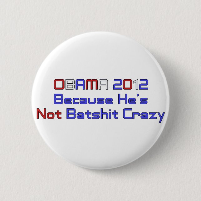 OBAMA 2012 BUTTON (Vorderseite)
