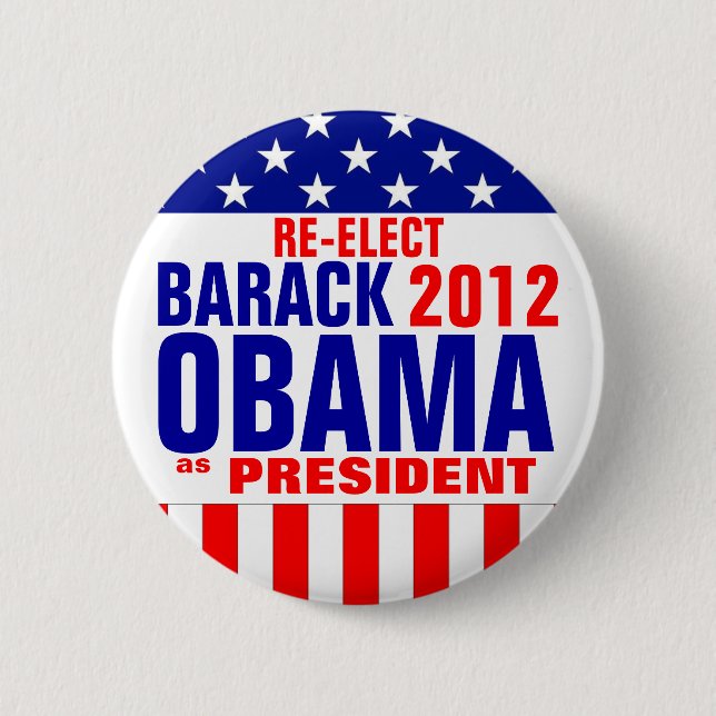 OBAMA 2012 BUTTON (Vorderseite)