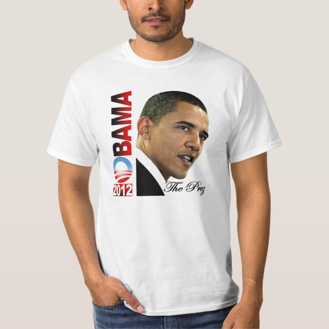 Obama 2012 - Das Prez T-Shirt (Vorderseite)