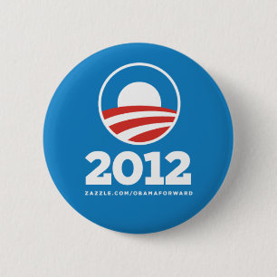 Obama "2012" Knopf-Button Button