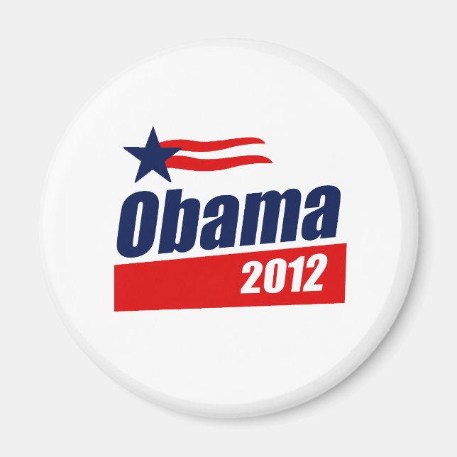 Obama 2012 magnet (Vorne)