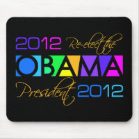 OBAMA 2012-Mousepad