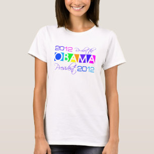 OBAMA 2012 Shirt - wählen Sie Stil & Farbe