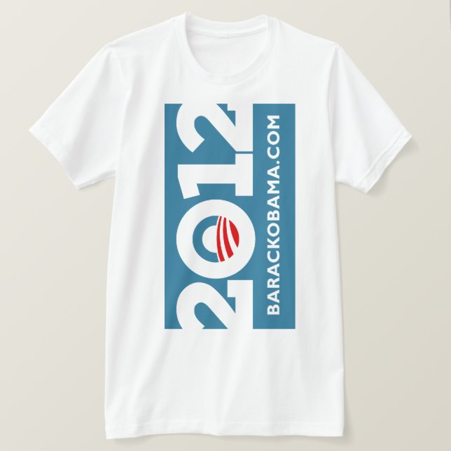 Obama 2012 T-Shirt (Design vorne)