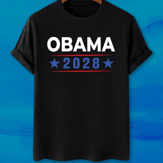Obama 2028 AntiTrump dritte Amtszeit T-Shirt (Von Creator hochgeladen)