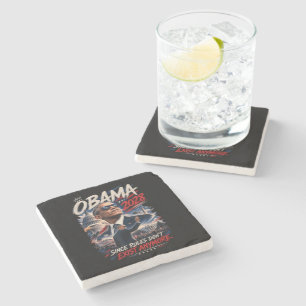 Obama 2028 Da Regeln nicht mehr existieren Steinuntersetzer
