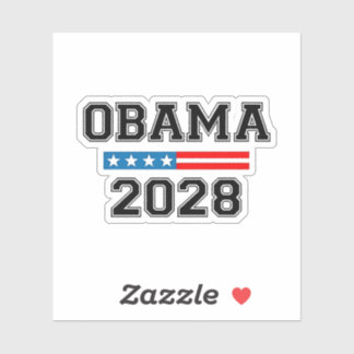 Obama 2028 Demokratie Wahl USA Aufkleber