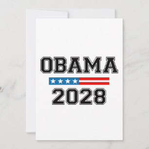 Obama 2028 Demokratie Wahl USA Einladung