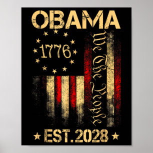 Obama 2028 für die Wahl zum Präsidenten 2028 Poster