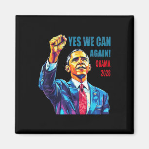 Obama 2028 Ja Wir können Obama wieder 48. Präsiden Magnet