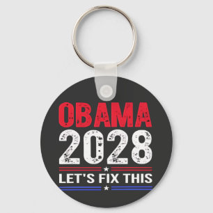 Obama 2028 Lasst uns diese Demokratiewahl USA repa Schlüsselanhänger