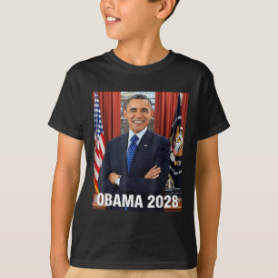 Obama 2028 Shirt Wahl Obama für Präsident 2028