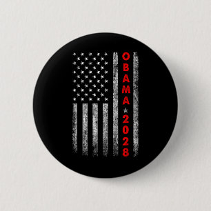Obama 2028 Shirt Wahl Obama für Präsident 2028 Button