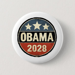 Obama 2028 US-Wahlpolitik Button