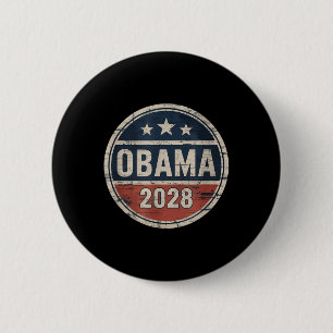 Obama 2028 Vintage Patriotische Wahlen Button
