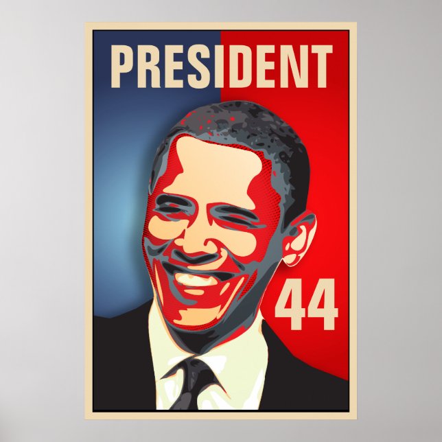 Obama - 44. Amtseinführung des Präsidenten Poster (Vorne)