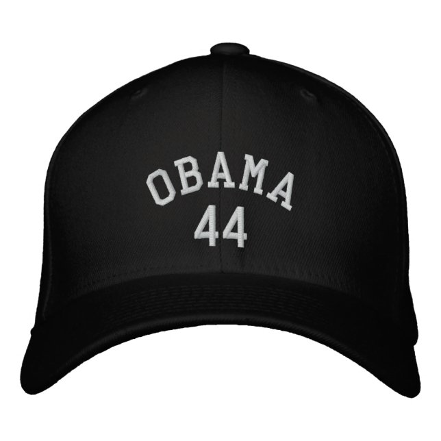 Obama 44 bestickter Hut (Vorderseite)