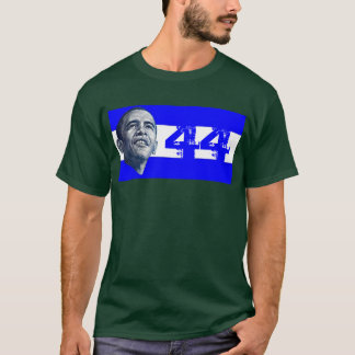 Obama 44 (Dbl versah) mit Seiten T-Shirt