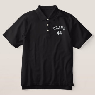 Obama 44 Polo besticktes Shirt