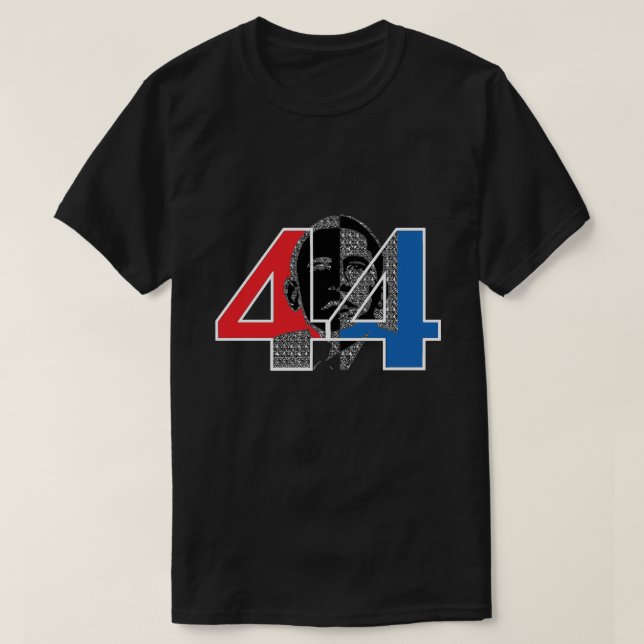 Obama 44ème président T-Shirt (Design devant)