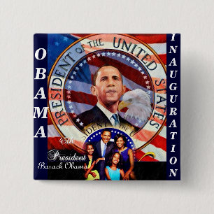 Obama,45. Präsident USA_ Button