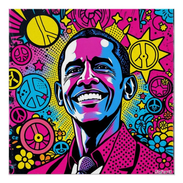 OBAMA-4 POSTER (Vorderseite)