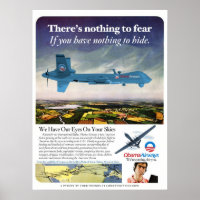 Obama Airways Drone Parody Poster