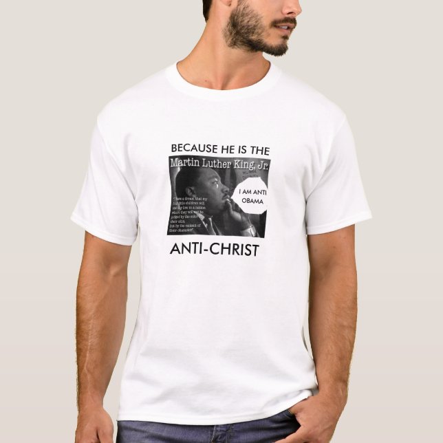 OBAMA-ANTICHRIST T-Shirt (Vorderseite)
